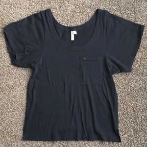 Off the shoulder t-shirt